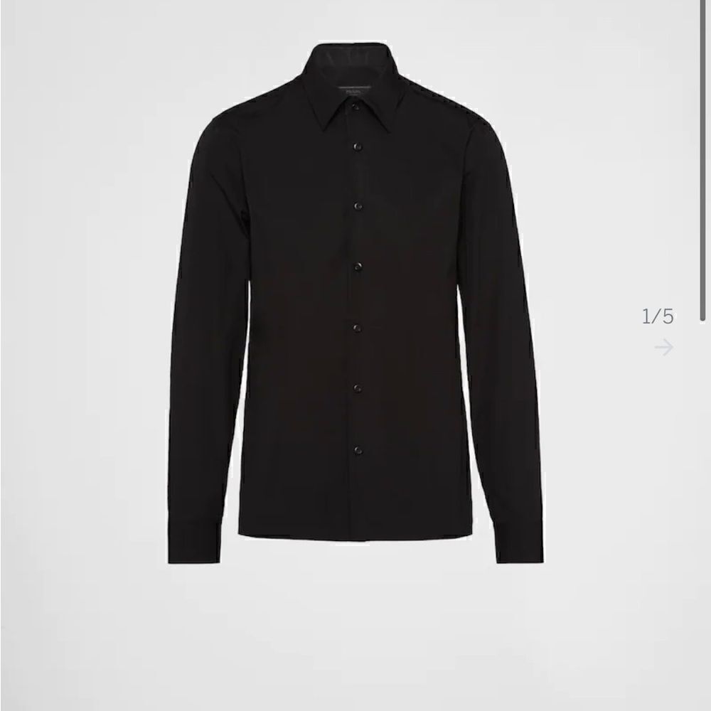 Prada size 42 Italian NWT silk top